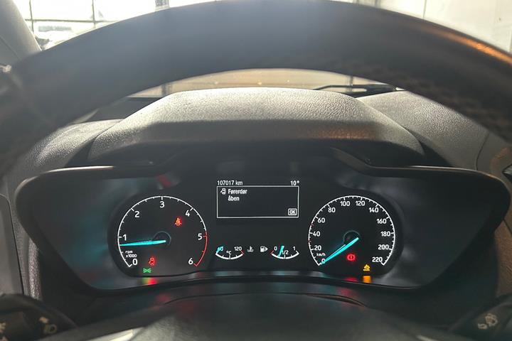Hvid Ford Transit Connect fra 2018