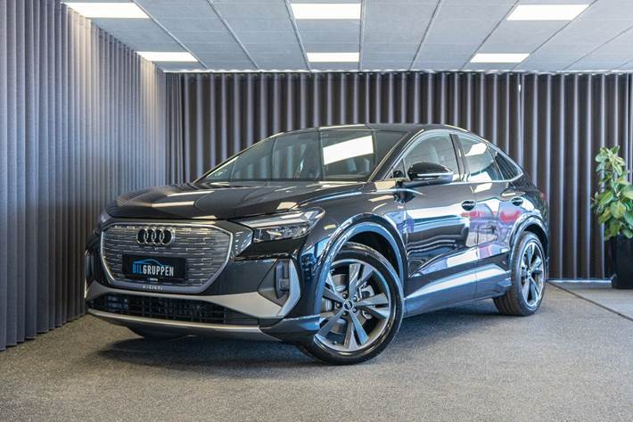 Sort Audi Q4 e-tron fra 2026