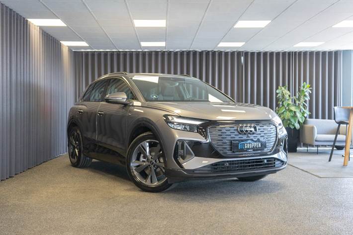 Grå Audi Q4 e-tron fra 2026