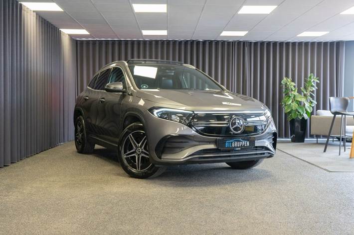 Grå Mercedes EQA250 fra 2021