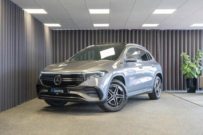 Grå Mercedes EQA250 fra 2021