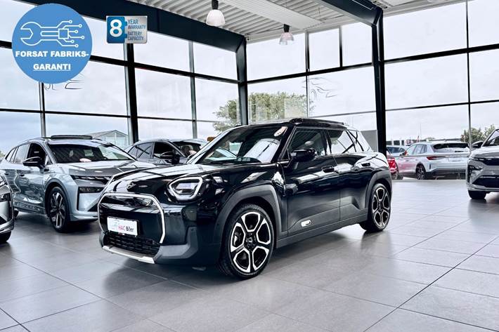 Sort Mini Aceman SE fra 2025 set udefra