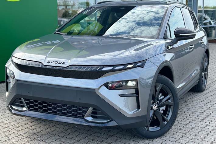 Grå Skoda Elroq fra 2026
