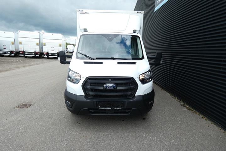 Hvid Ford Transit 350 L3 Chassis fra 2023