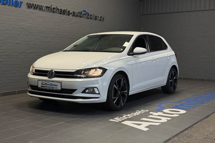 Hvid VW Polo fra 2018