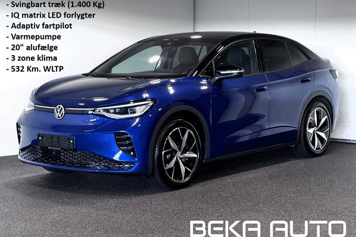 Blå VW ID.5 fra 2025