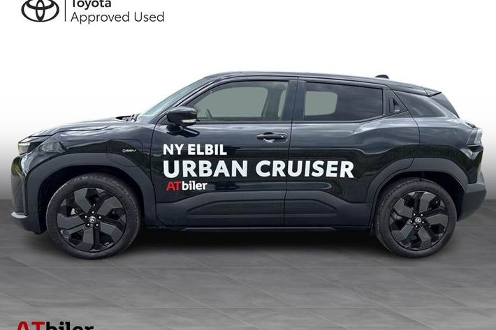 Sort Toyota Urban Cruiser fra 2026