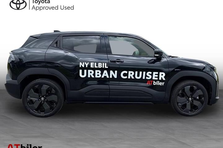 Sort Toyota Urban Cruiser fra 2026