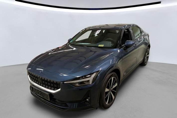 Blå Polestar 2 fra 2022