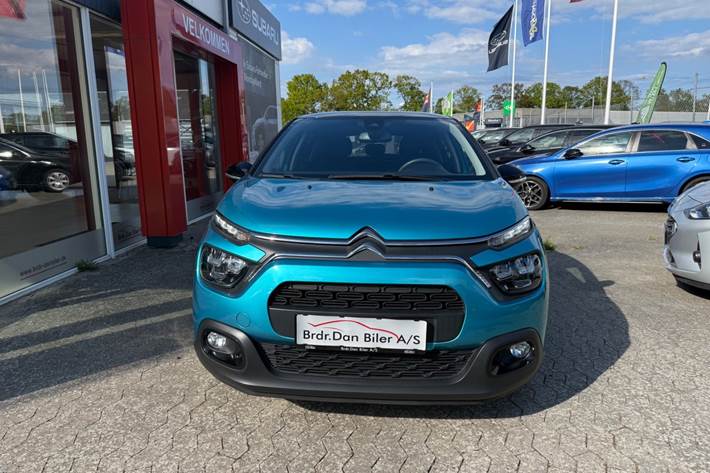 Blå Citroën C3 fra 2021