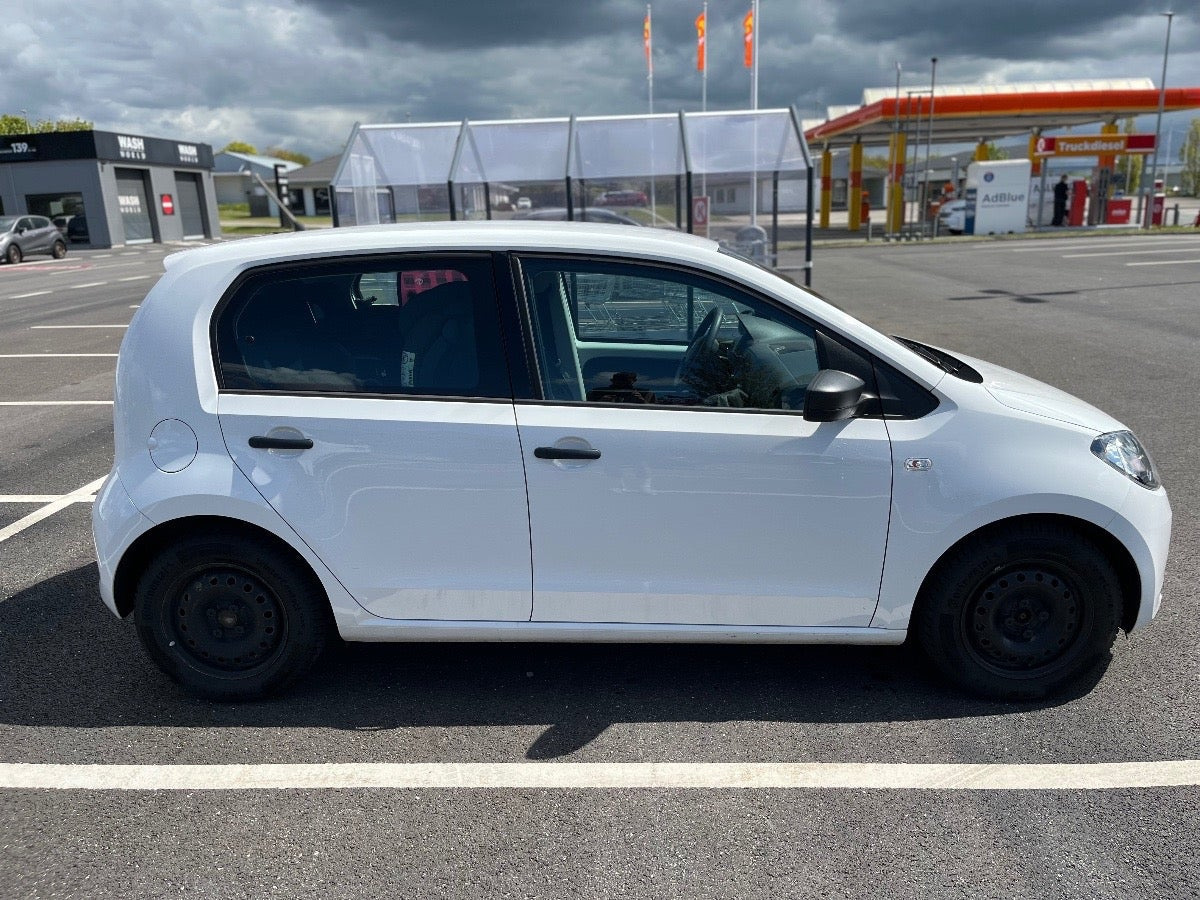 Hvid Skoda Citigo fra 2015