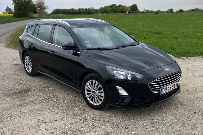 Sort Ford Focus fra 2021