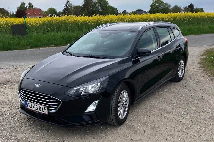 Sort Ford Focus fra 2021
