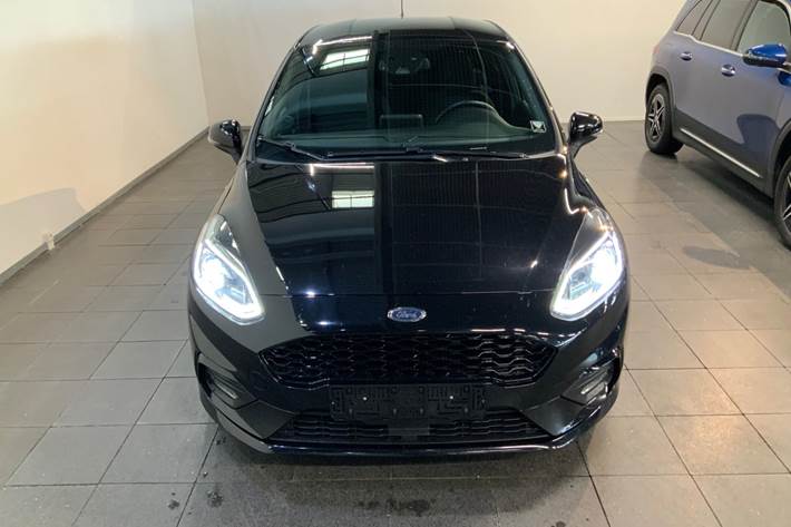 Sort Ford Fiesta fra 2021