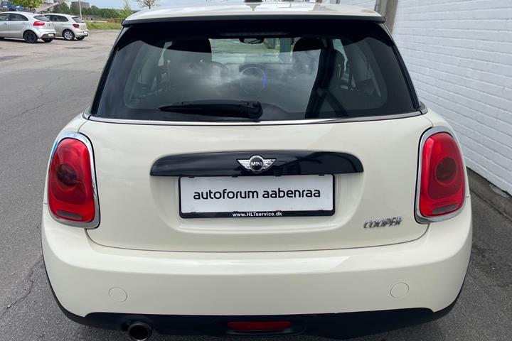 Hvid Mini Cooper fra 2016