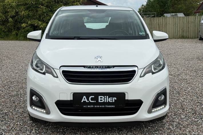 Hvid Peugeot 108 fra 2016