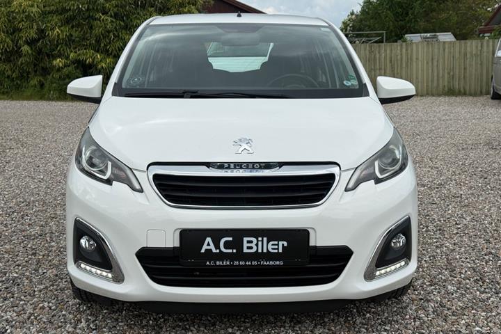 Hvid Peugeot 108 fra 2016
