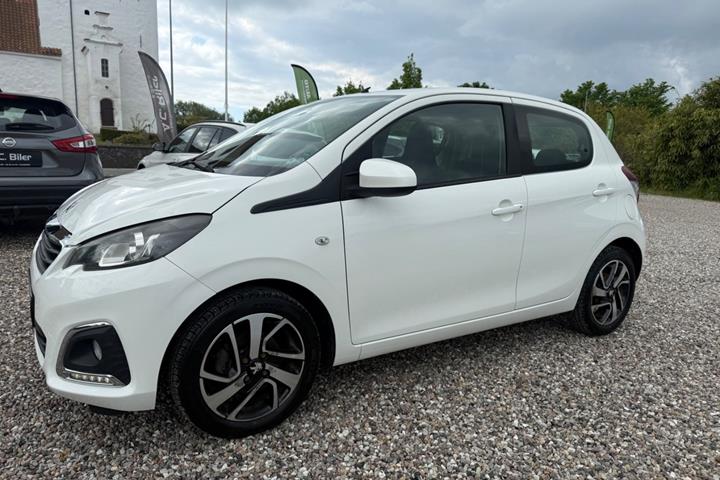 Hvid Peugeot 108 fra 2016