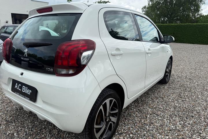 Hvid Peugeot 108 fra 2016