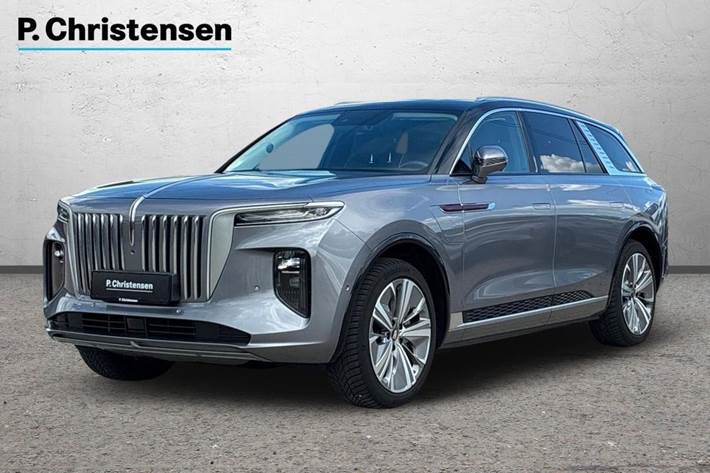 Grå Hongqi E-HS9 fra 2024