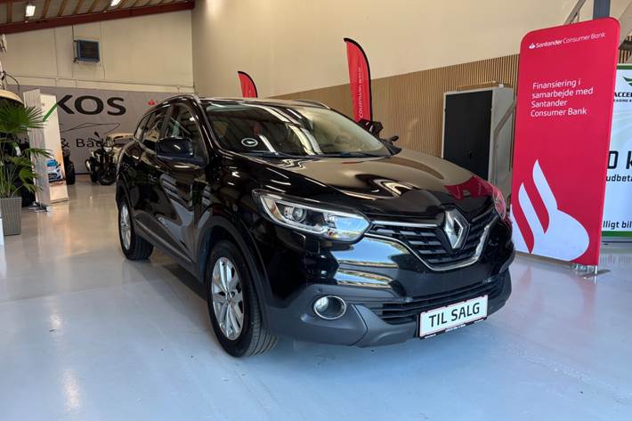 Sort Renault Kadjar fra 2016