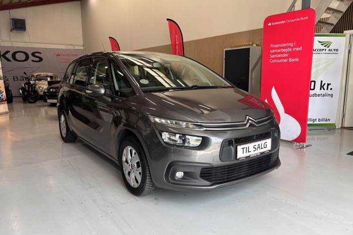Grå Citroën Grand C4 Picasso fra 2018