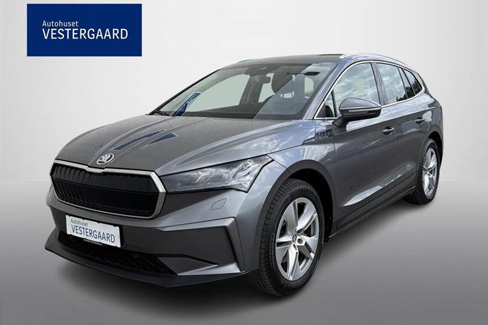Grå Skoda Enyaq fra 2022