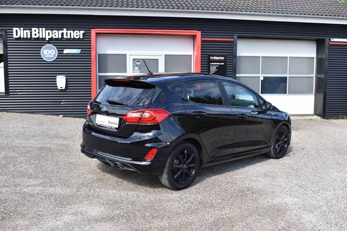 Sort Ford Fiesta fra 2019