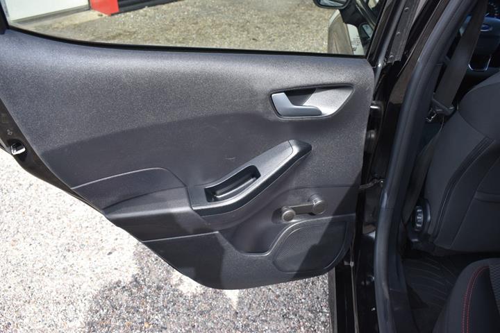 Sort Ford Fiesta fra 2019