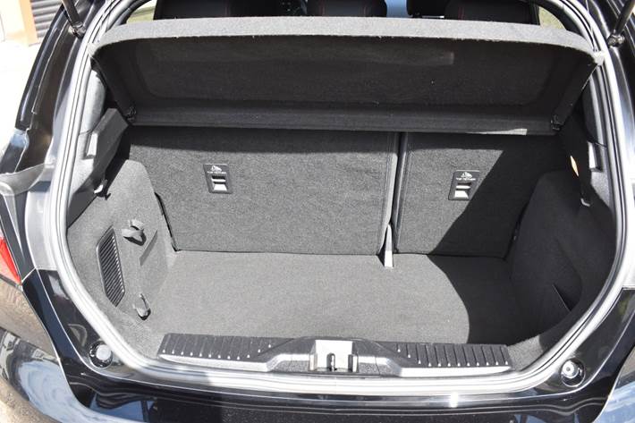 Sort Ford Fiesta fra 2019