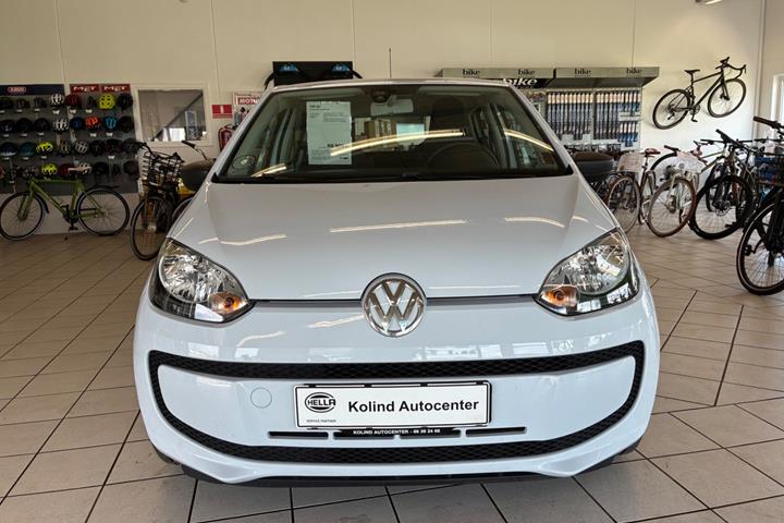 Blå VW UP! fra 2013