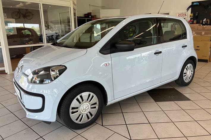 Blå VW UP! fra 2013