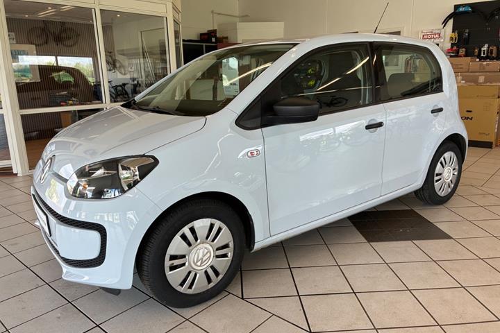 Blå VW UP! fra 2013