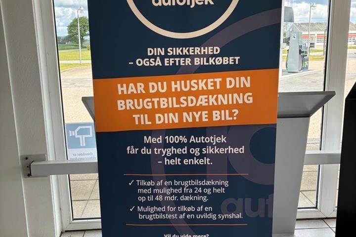 Blå VW UP! fra 2013