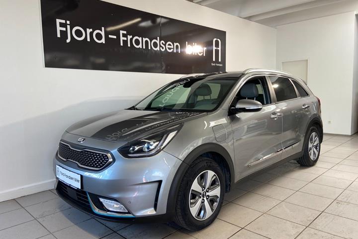 Grå Kia Niro fra 2019 set udefra