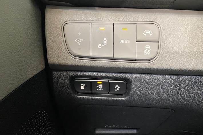 Grå Kia Niro fra 2019