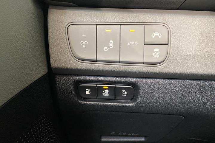 Grå Kia Niro fra 2019