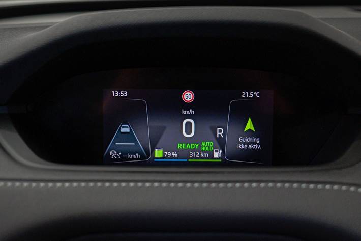 Sølv Skoda Enyaq fra 2023