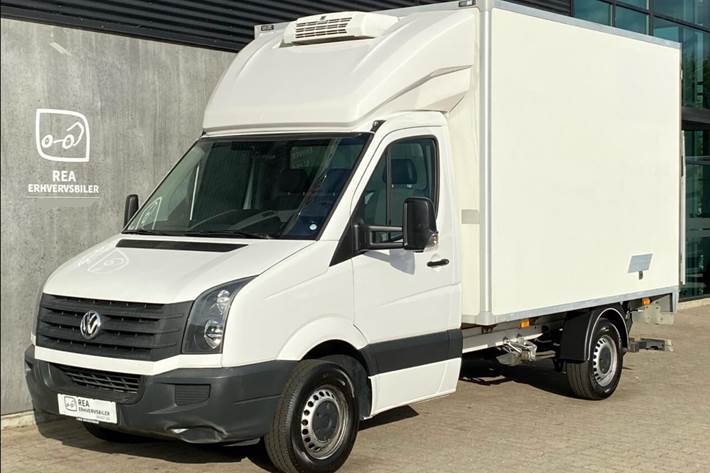 Hvid VW Crafter fra 2016