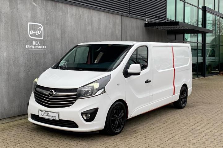 Hvid Opel Vivaro fra 2015