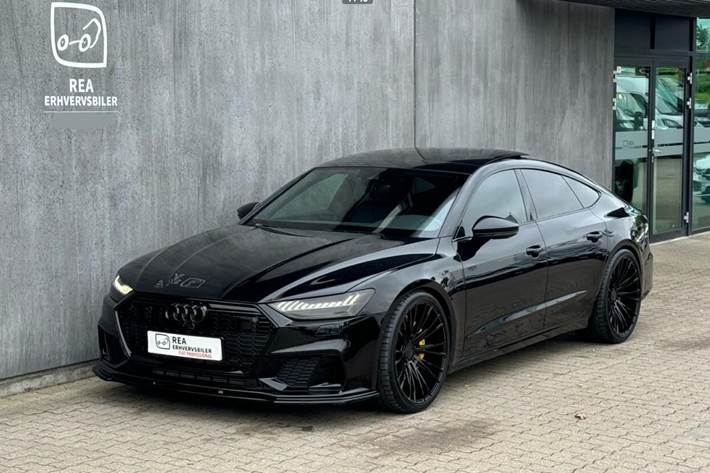 Sort Audi A7 fra 2018
