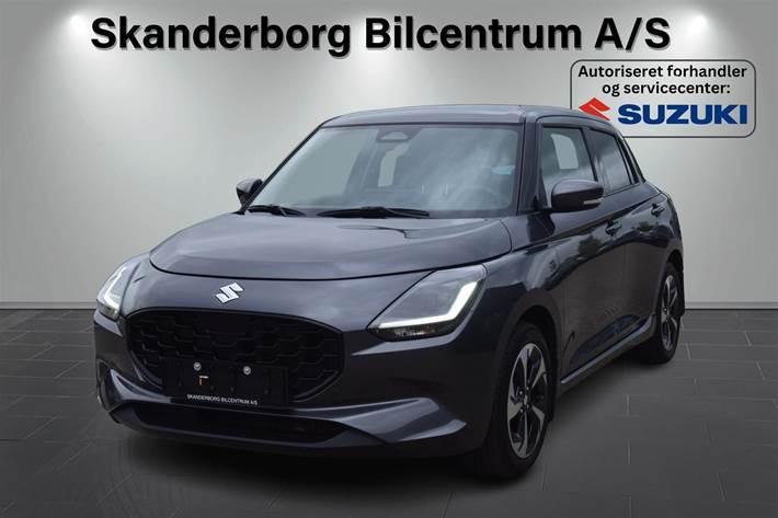 Grå Suzuki Swift fra 2024