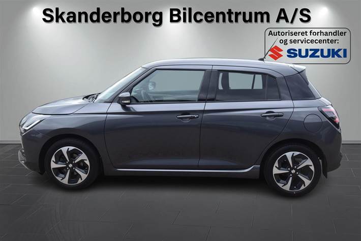 Grå Suzuki Swift fra 2024