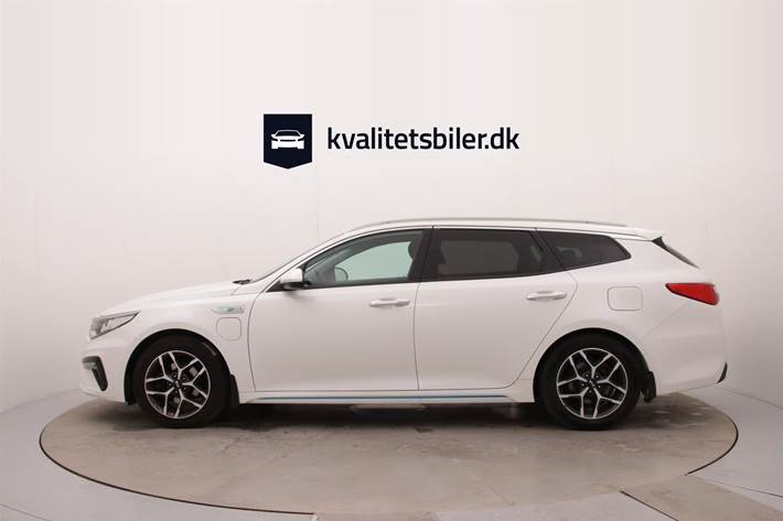 Hvid Kia Optima fra 2019