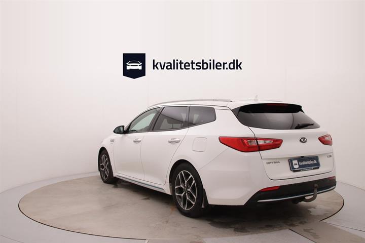 Hvid Kia Optima fra 2019