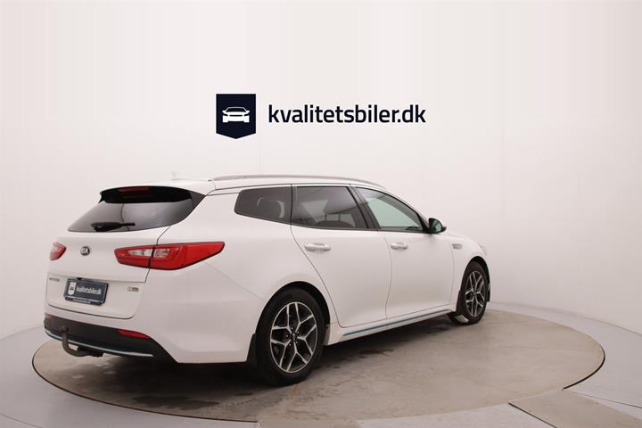 Hvid Kia Optima fra 2019