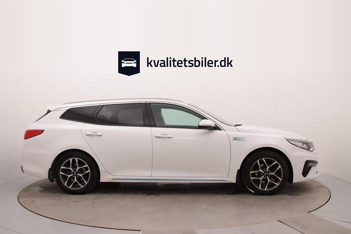 Hvid Kia Optima fra 2019