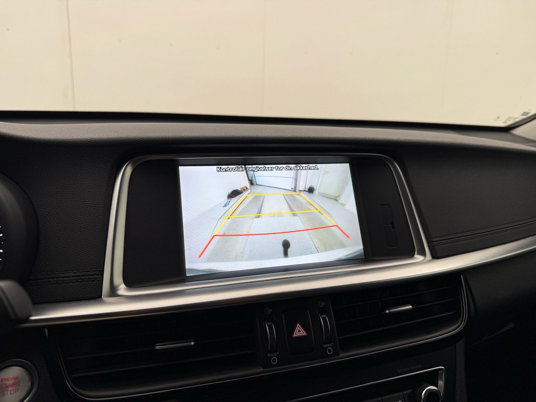Hvid Kia Optima fra 2019