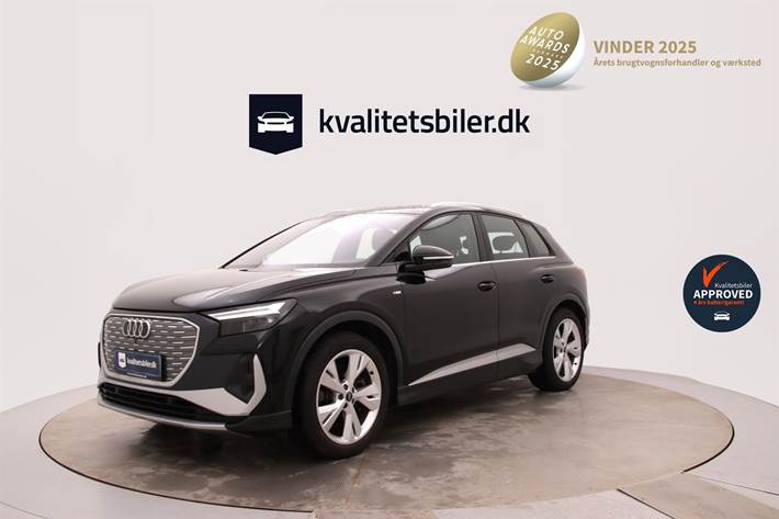Sort Audi Q4 fra 2024