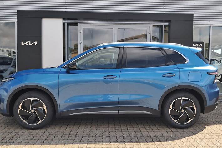 Blå MG MGS5 Electric fra 2025
